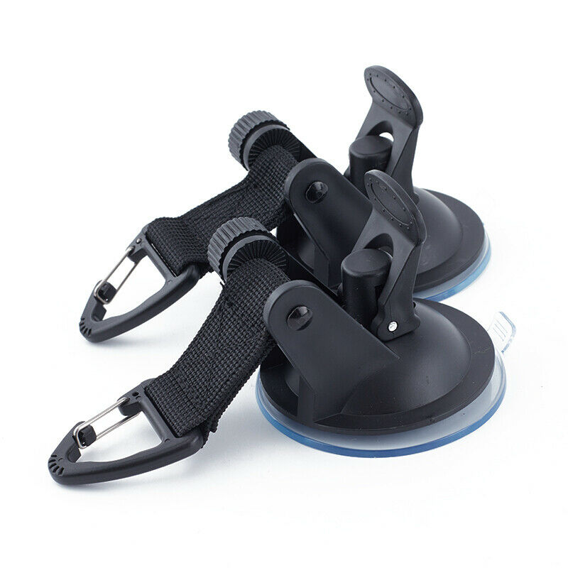 2Pcs Outdoor Suction Cup Buckle For Camping Car Side Awning Tarps Tents Tie D Rf