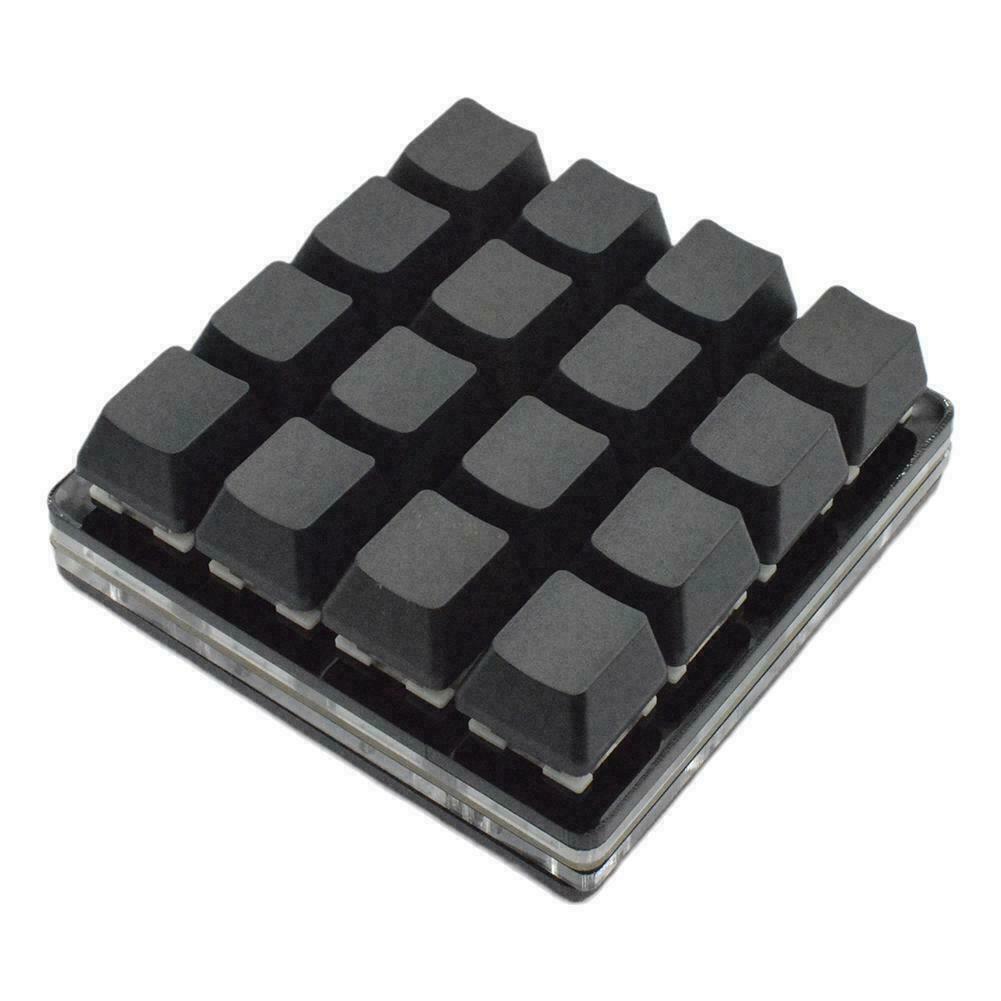 16-key Black Keypad Mechanical Keyboard Custom Shortcut Programmable Keys V1S6
