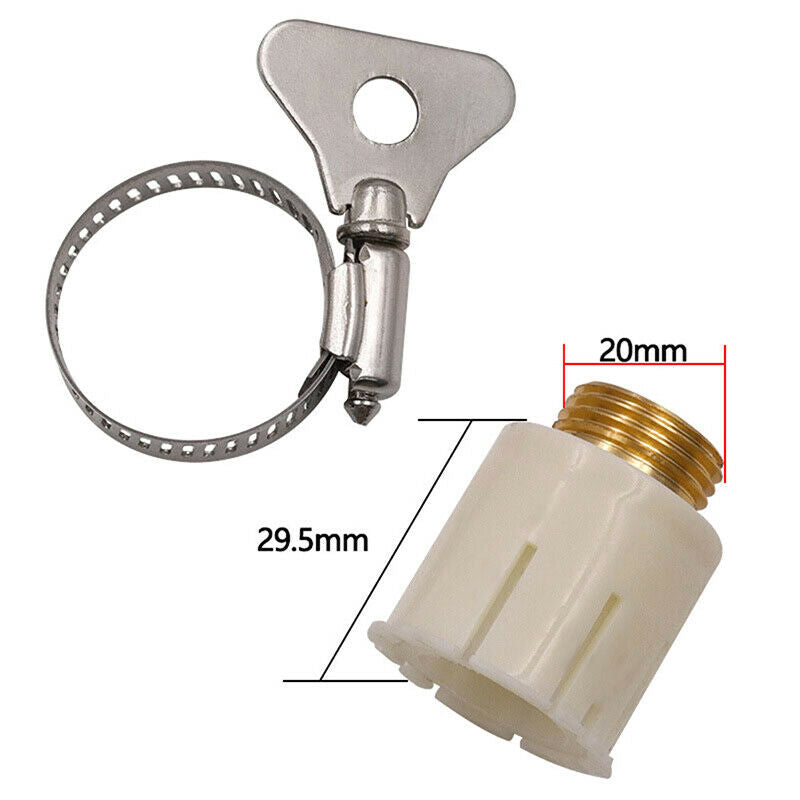 15mm-23mm Universal Kitchen Hose Adapter Faucet Connector Mixer Hose Adap.l8