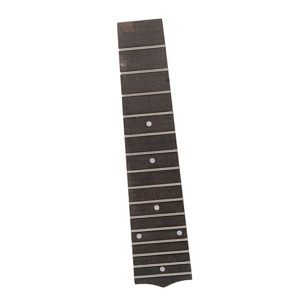 21 inch Ukulele Fingerboard Fretboard Musical Instrument Parts White Point
