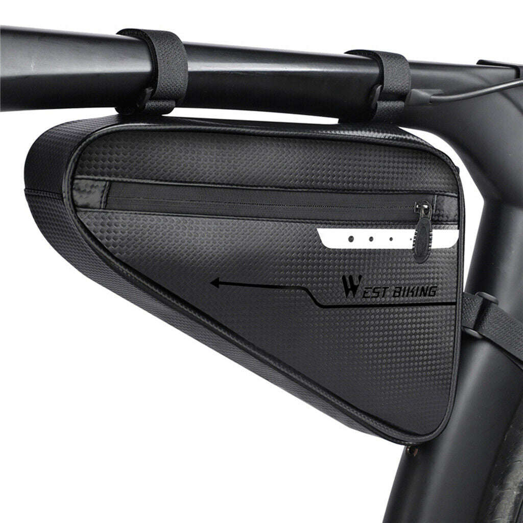 Triangle Bag Bike Cycling Frame Bag Bicycle Bracket Storage Pouch Bike Case