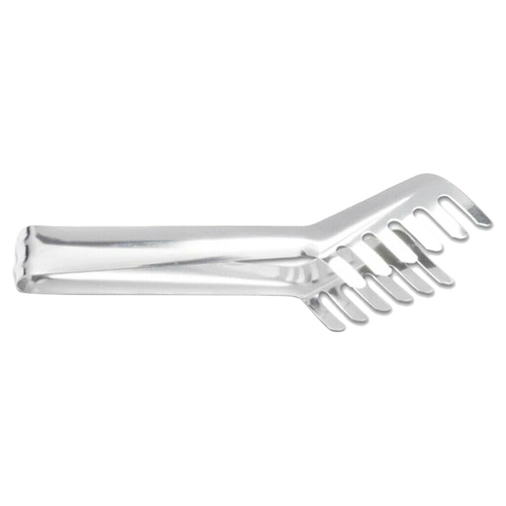 Food Tong Stainless Steel Pasta Spaghetti Noodle Clip Anti-Skid Tong Clamp