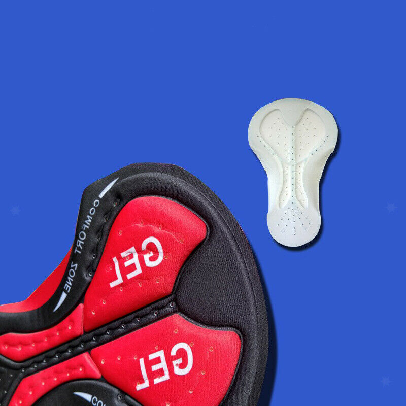 2Pcs Gel Pad Shockproof Shorts Replacement Pads Motorcycle Cushion Liner