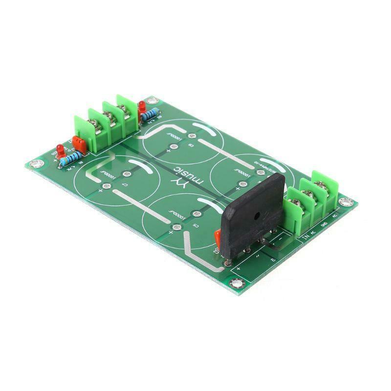 Dual Power Rectifier Filter Power Supply Module Empty Circuit Board For TDA8920
