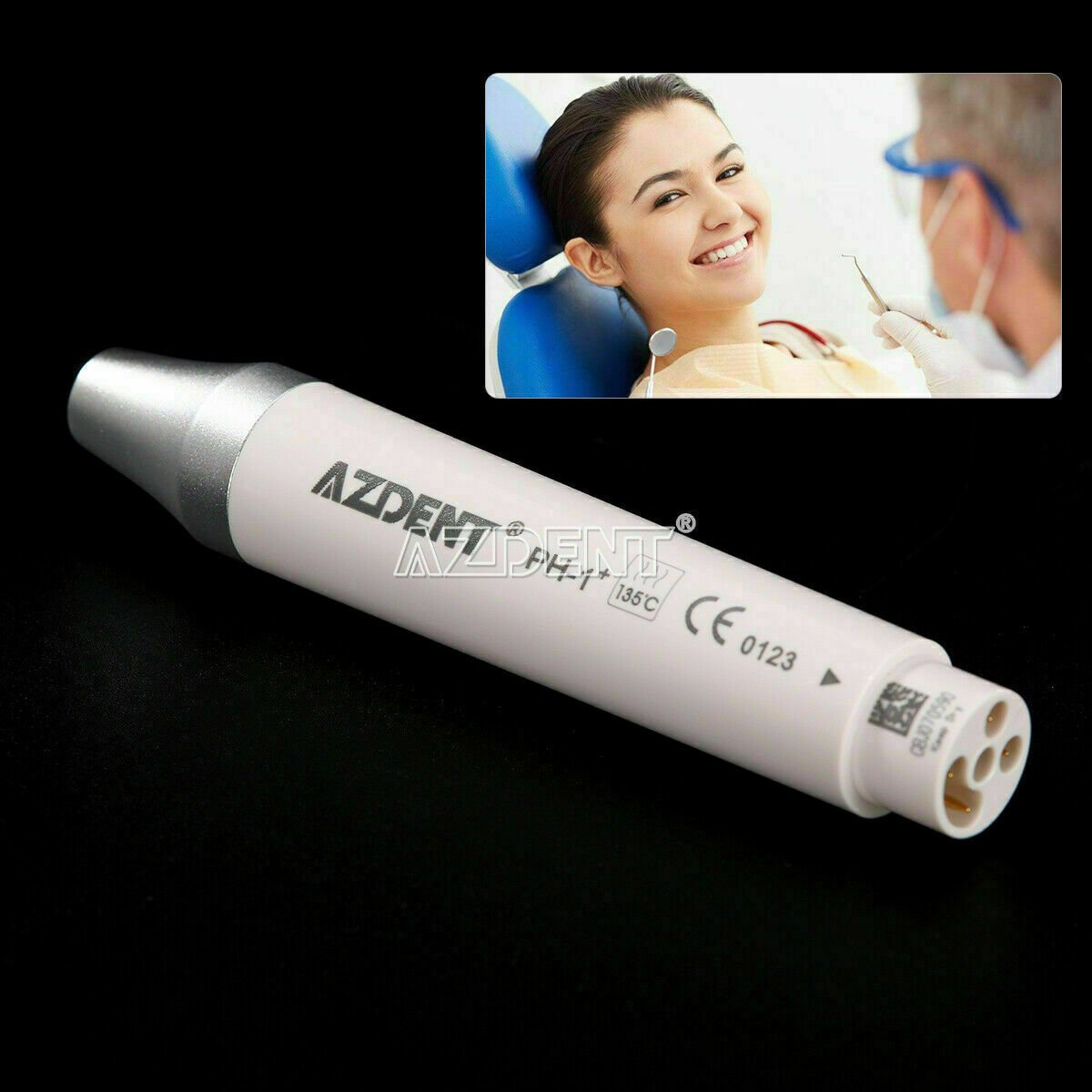 Dental Ultrasonic Piezo Scaler Handpiece LED Light Fit EMS VRN Scaling Tips AZ