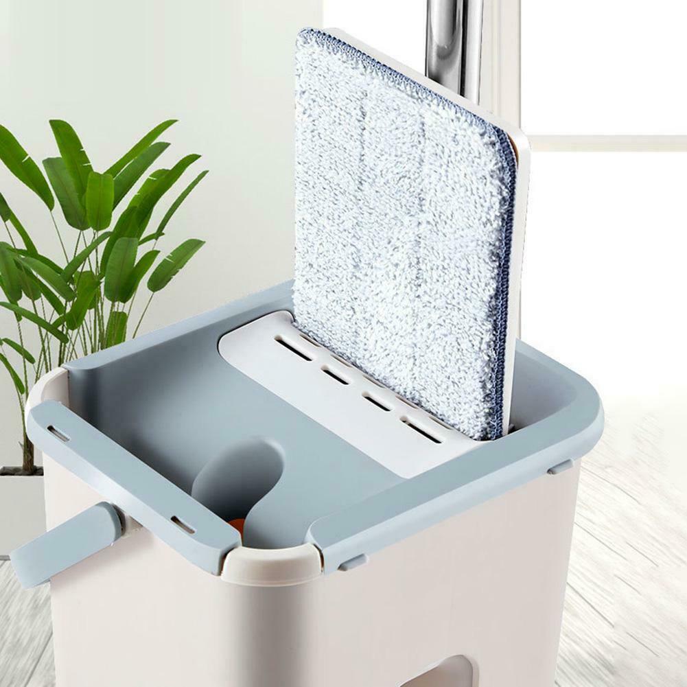 Magic Automatic Spin Mop Home Kitchen Floor Ultrafine Fiber Cleaning Cloth @
