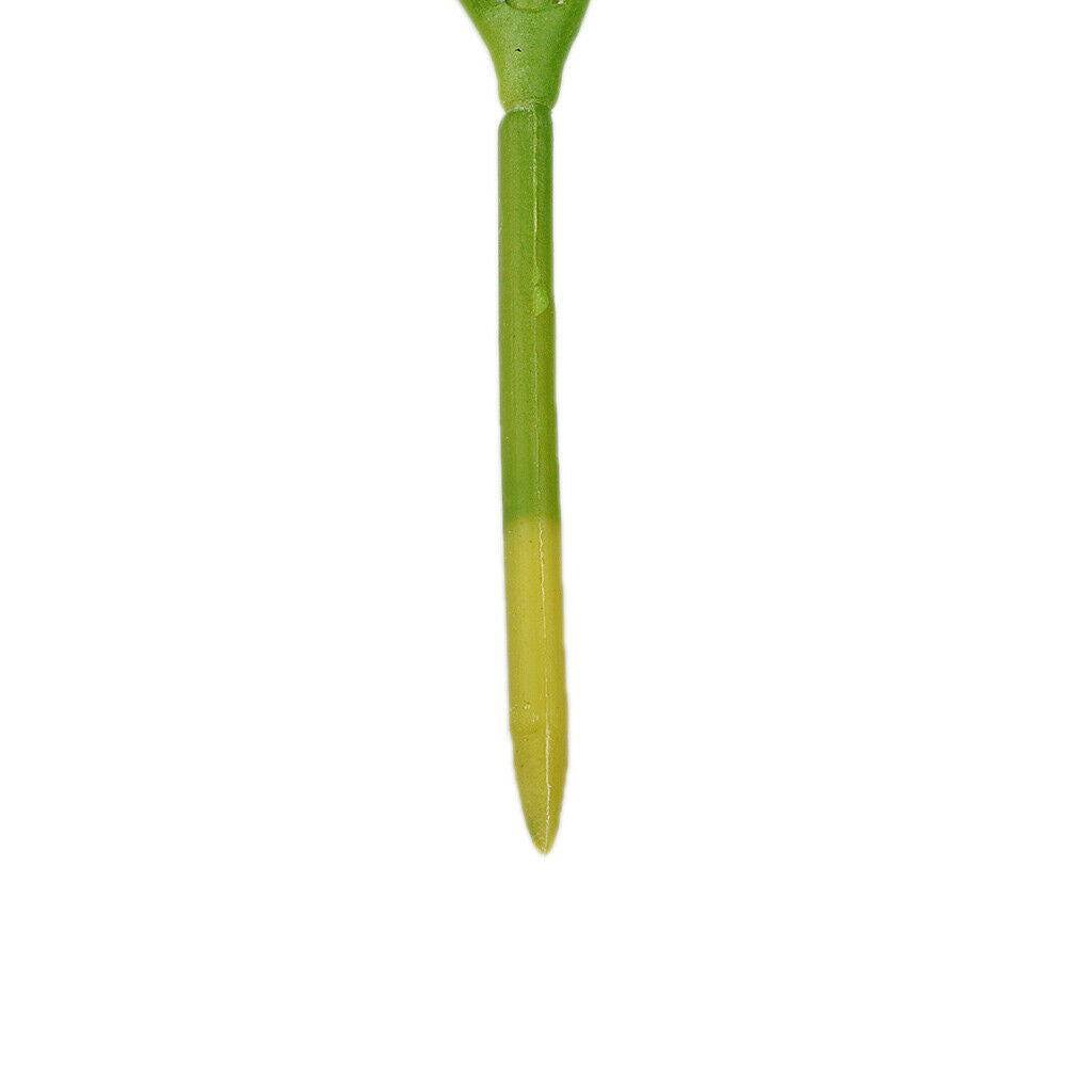Artificial Succulent Real Touch Desert Rose Flower Foliage Garden Deco Green