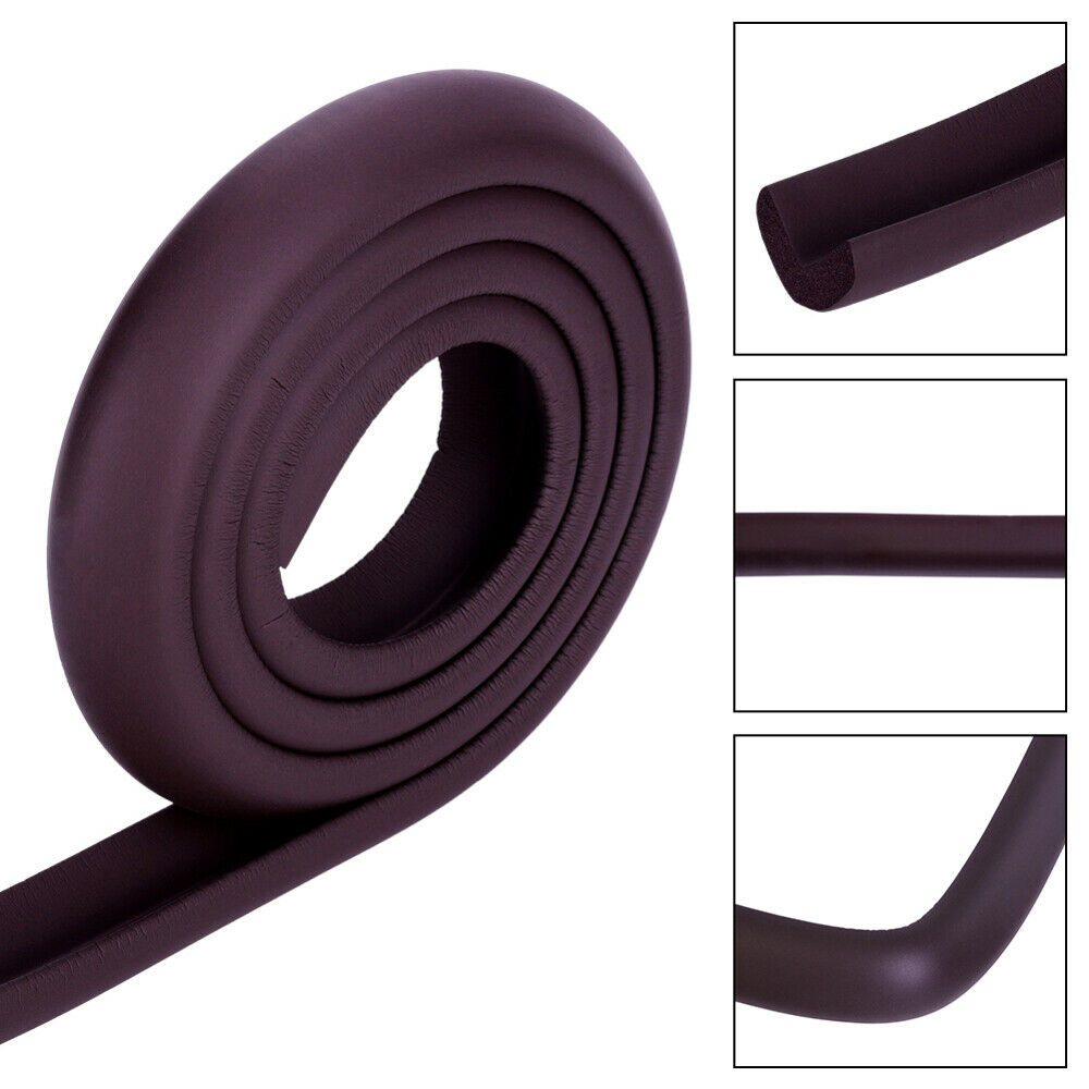 Kids Baby Safety Foam Rubber Bumper Strip Safety Table Edge Corner Protector 2M