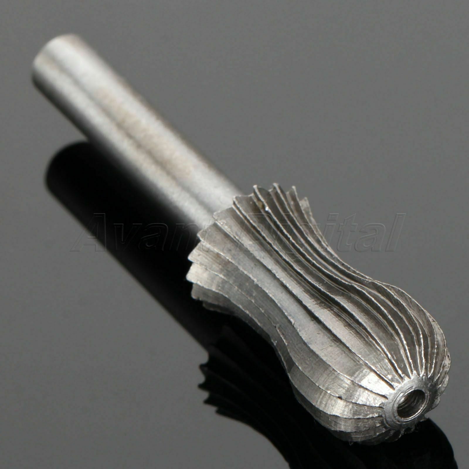 New 6pcs Rotary Burr Set Engraving Bit Grinding Shank 6mm 1/4" For Rotary Tools