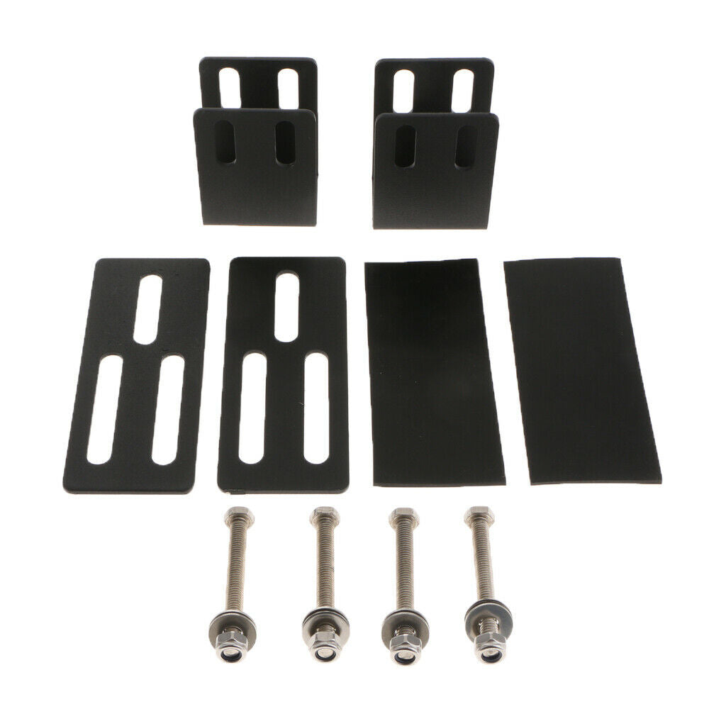 2x Car Roof Rack Light Bracket Holder Mounting Kit for LED Work Light Bar