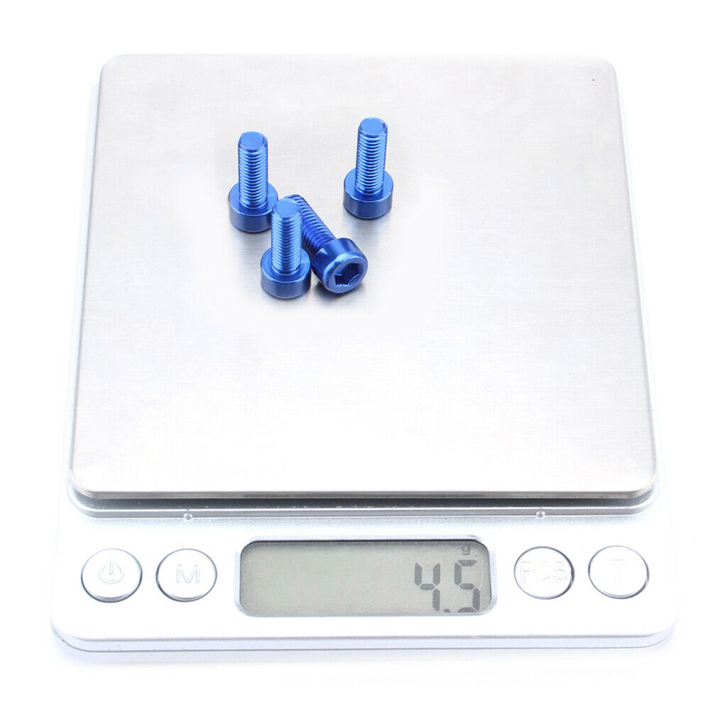 Set 12 Montain Bike Water Bottle Cage Holder Bolts Screws Bicycle Accs