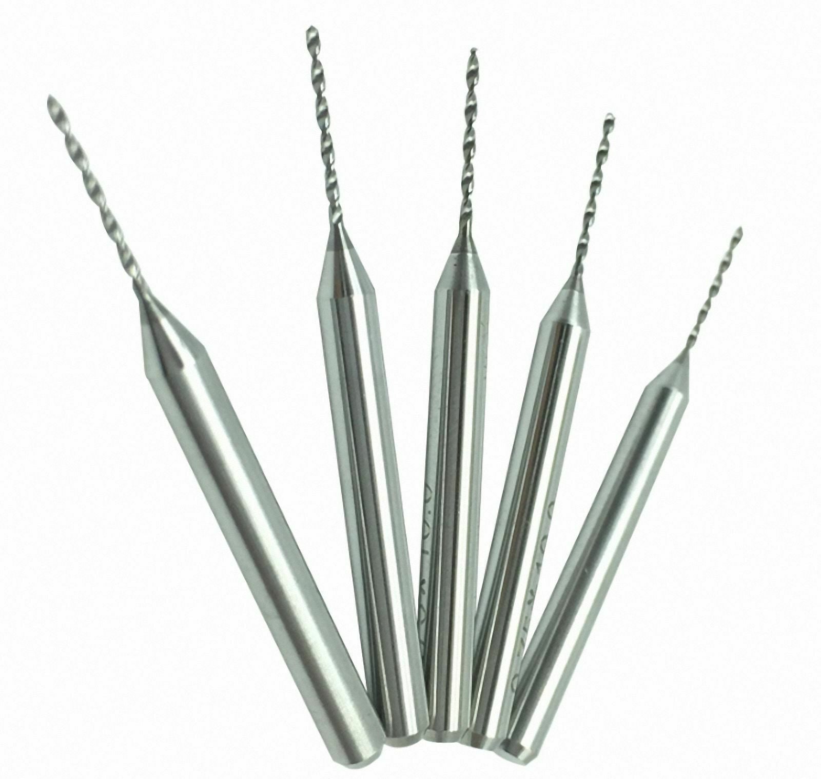 10 Pcs 1.15mm Carbide Micro Drill Bits CNC PCB Dremel [M_M_S]