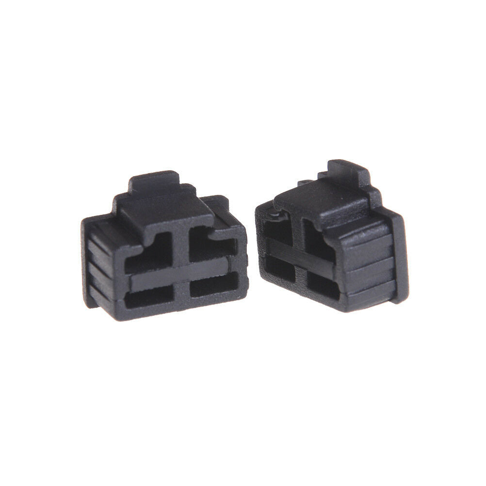 10Pcs Black Ethernet Hub Port RJ45 Anti Dust Cover Cap Protector Plu.l8
