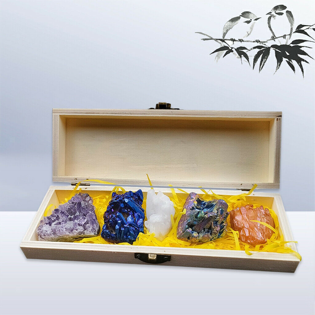 Natural Mixed Quartz Crystal Stones Large Heal Stone Aventurine Relaxation