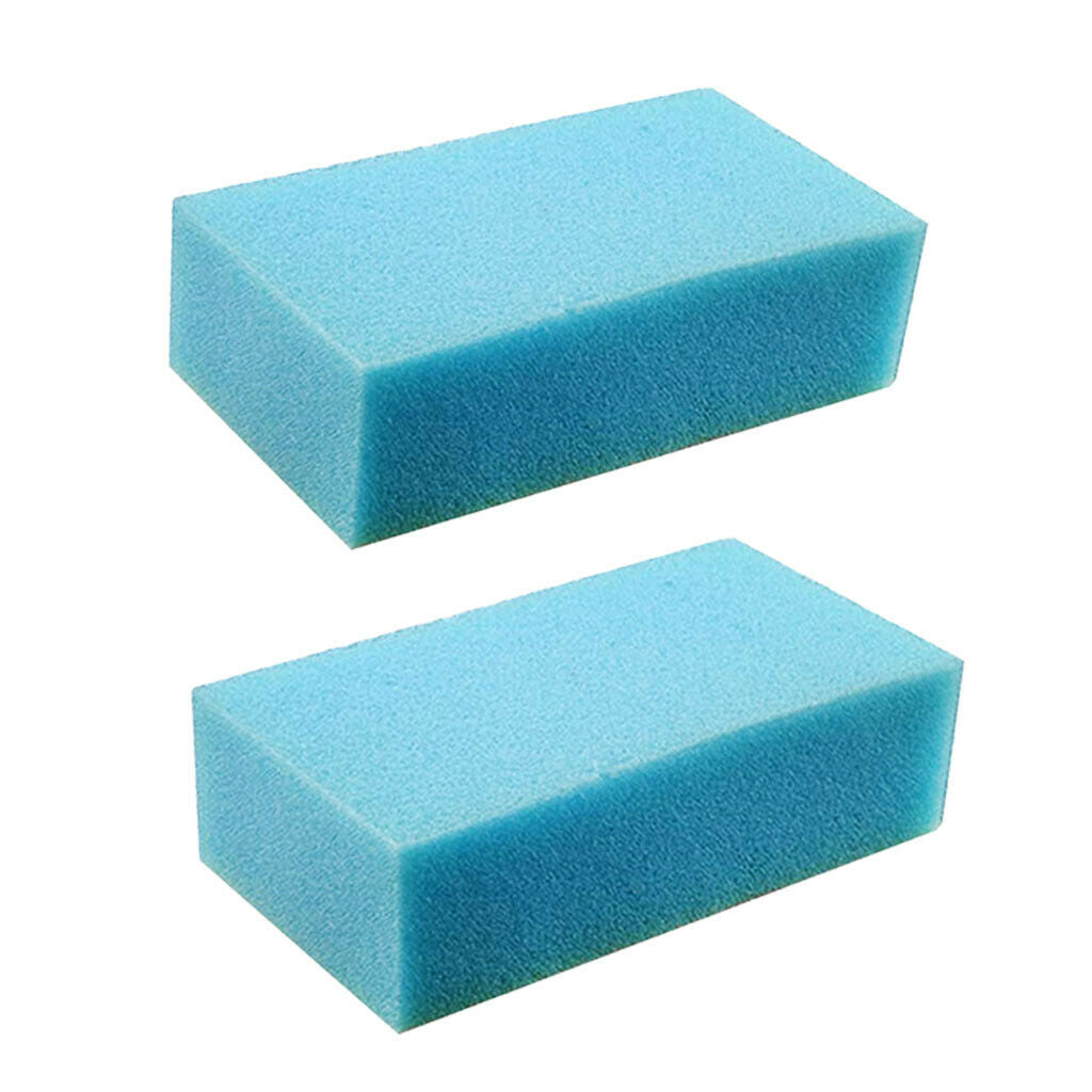 Lots 2 Reusable Soft Styling Cleaning Sponge For Hair Cutting Shaving House Blue