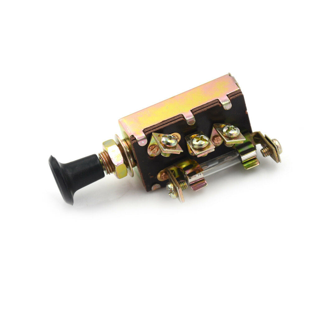 Universal DC 12V 5A Car Headlight Latching 2 Position Pull Push Switch  F.l8
