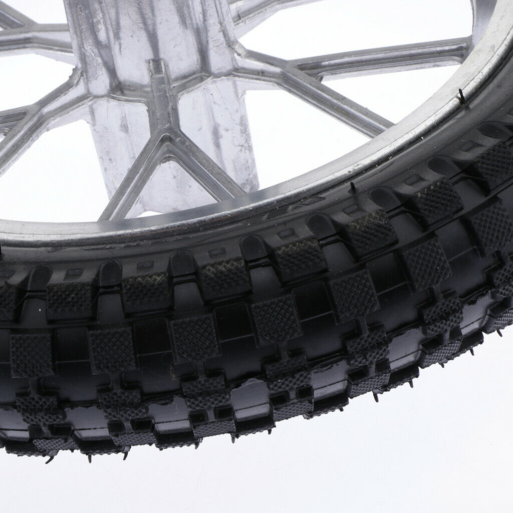 Replacement Rear Wheel Tire with Solid Non-slip Hub for 49cc
