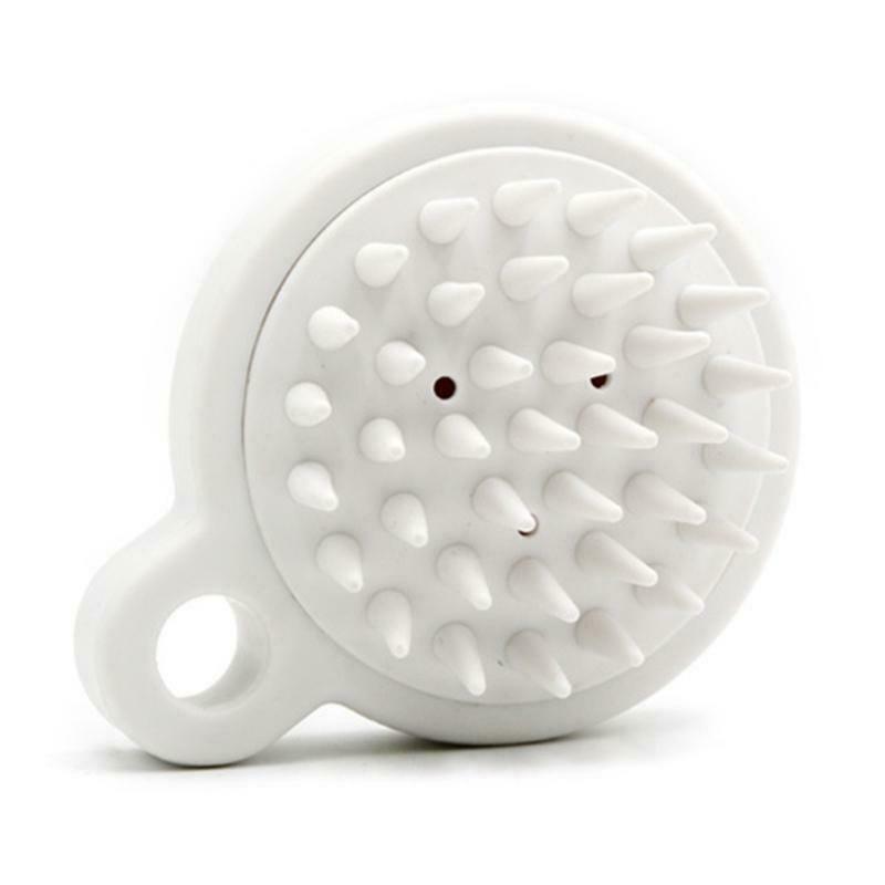 Silicone Head Body Scalp Massage Brush Comb Shampoo Hair Washing Comb Shower