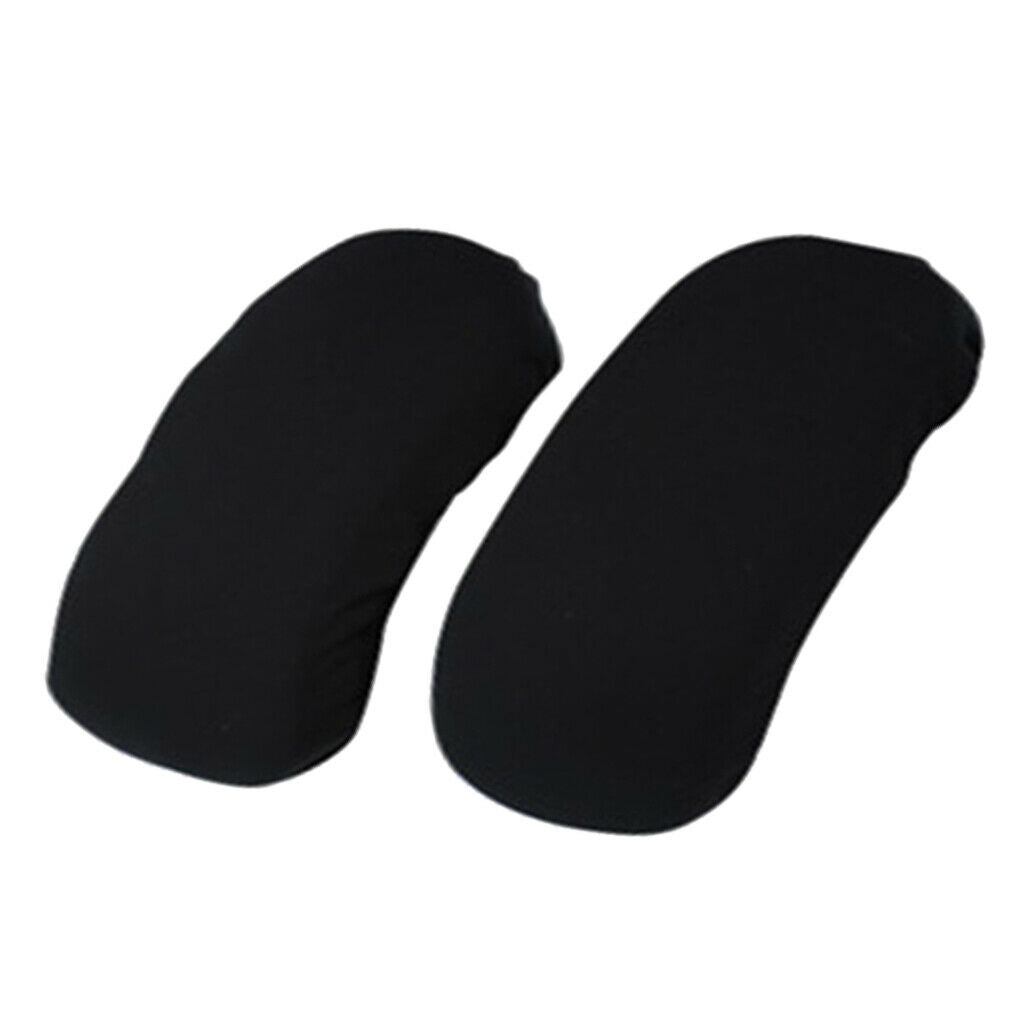 Red/Black Chair Armrest Cover Elastic Protector Chair Arm Cover 35x9cm 2 Pairs