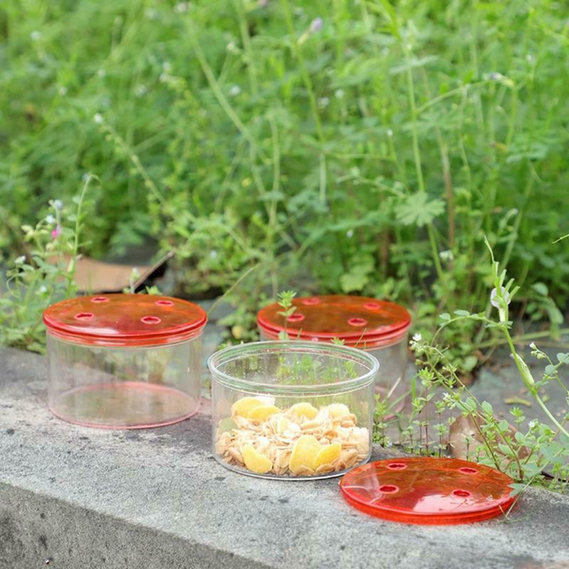 Hummingbird Feeder Metal Bird Feeder Accessory Plastic Orange Feeder Bowl