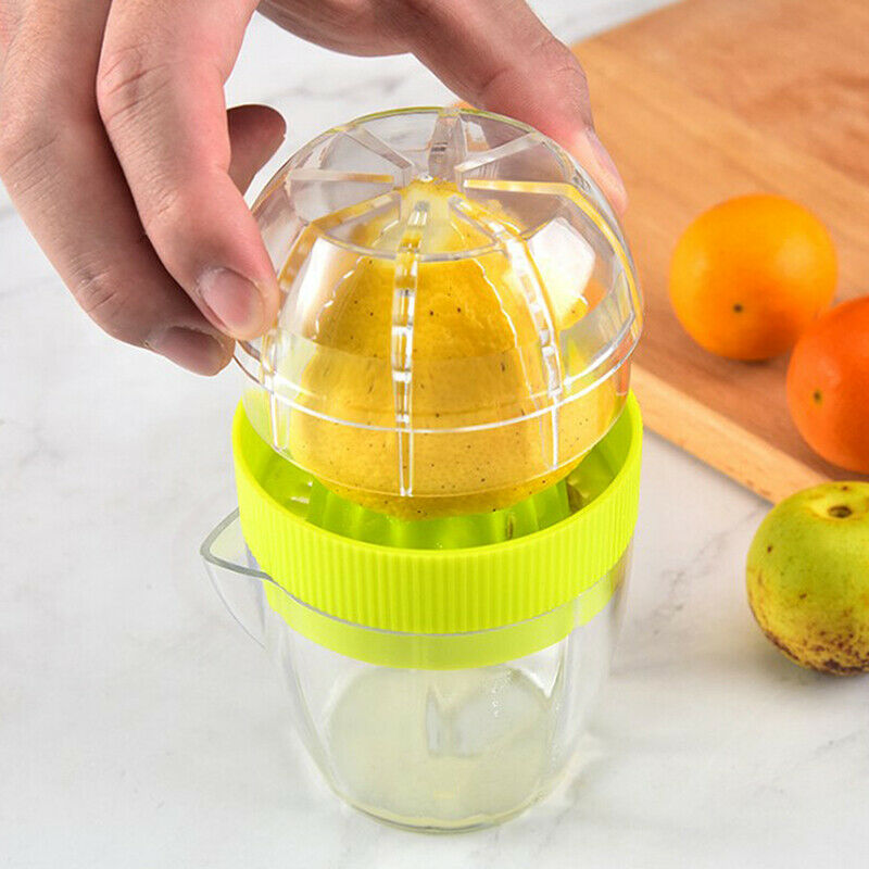 Lemon Squeezer With Lid Manual Lemon Juicer Orange Press Cup Citrus SqueezerI7C