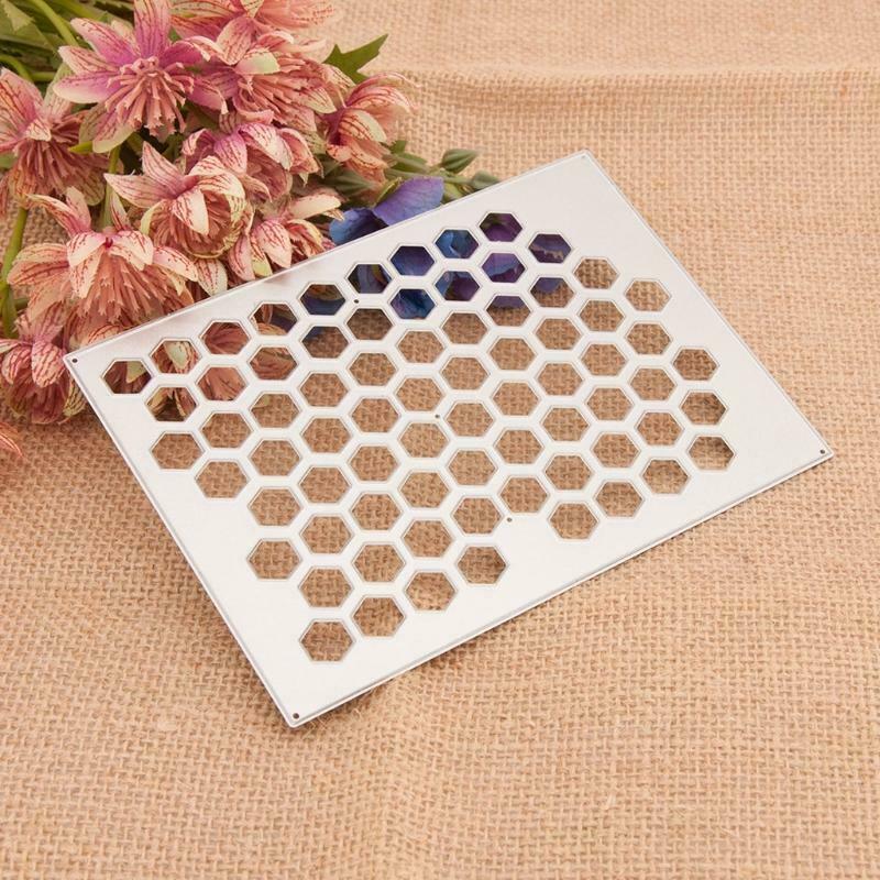Geometry Frame Metal Cutting Dies Stencil DIY Scrapbook Album Paper Template