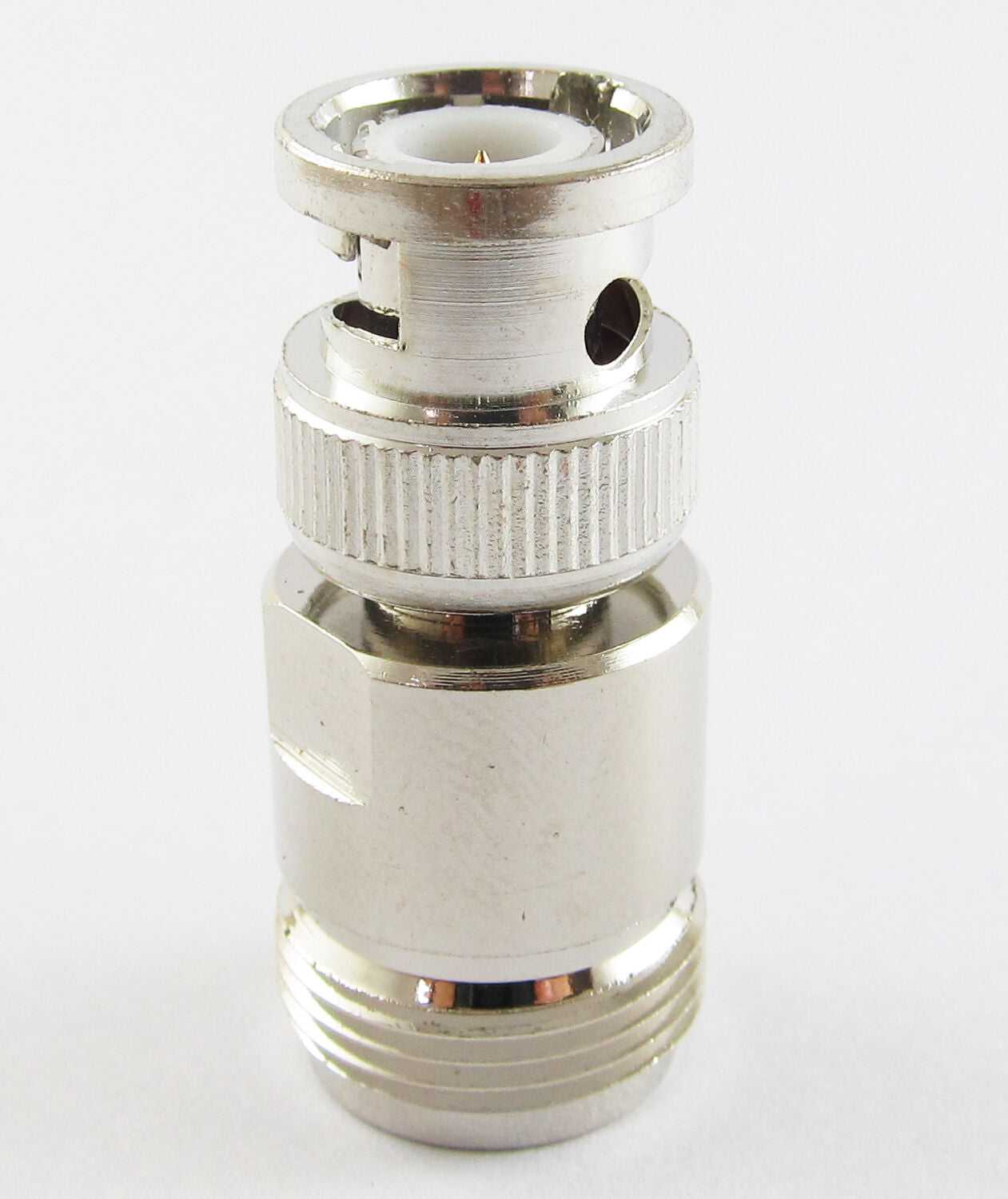 1pc Brass N-Type N Female Jack to BNC Plug Male straight RF connector adapter