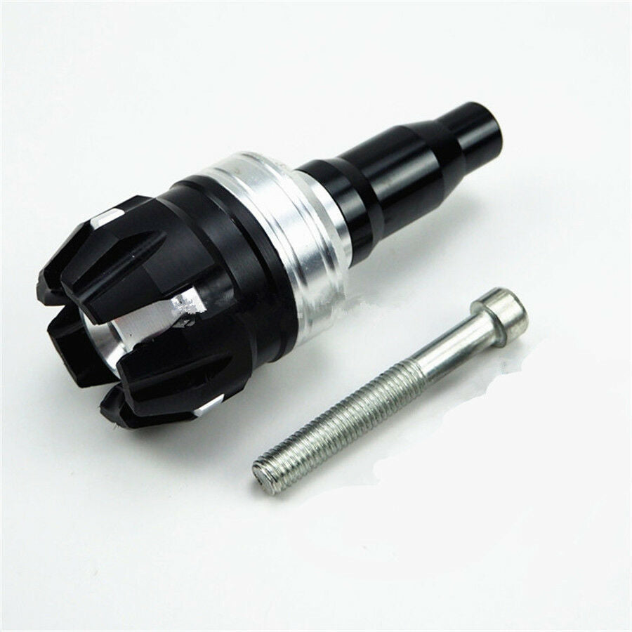 1x 17mm Motorcycle Aluminum Alloy Frame Slider Anti Crash Caps Engine Protector
