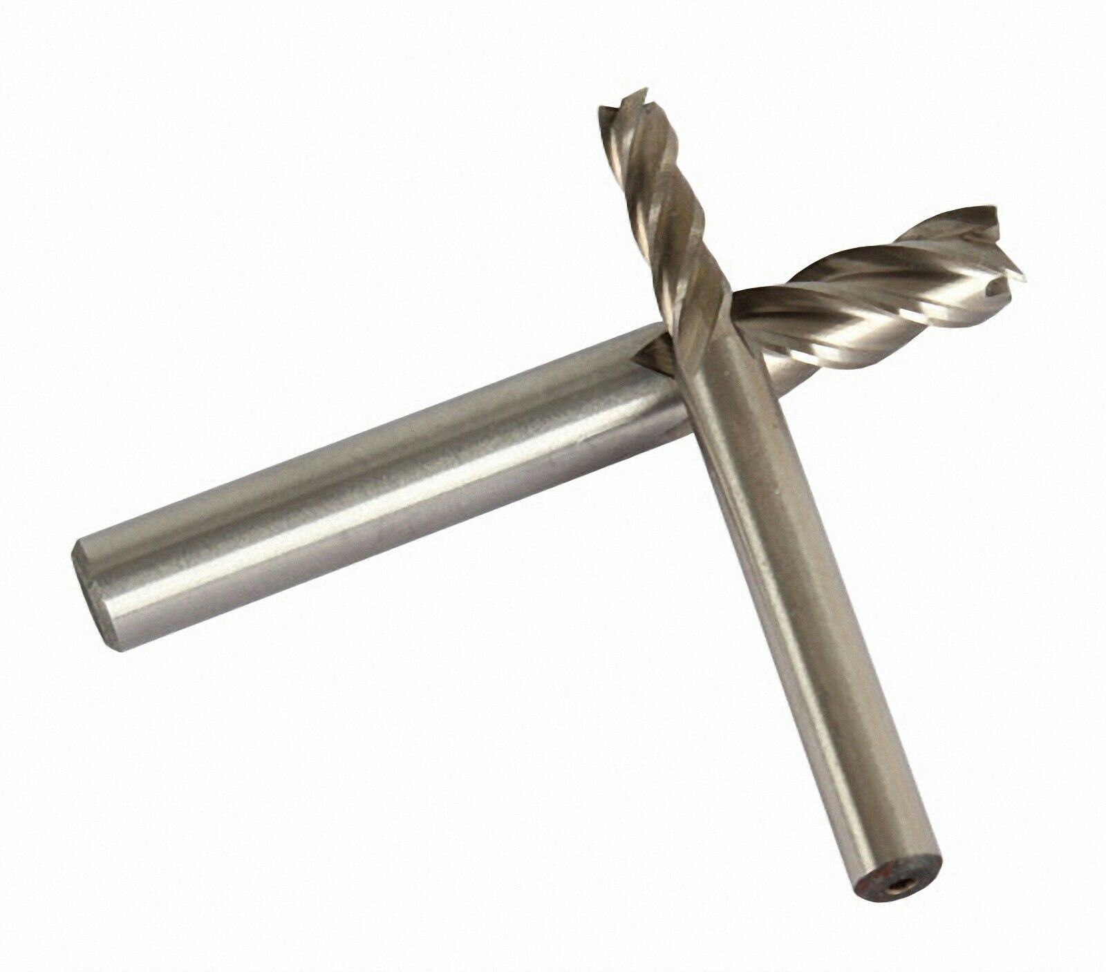 10pcs 8mm x 8mm HSS Straight Shank 4 Flute End Mill Cutter CNC Drill Bit Tool