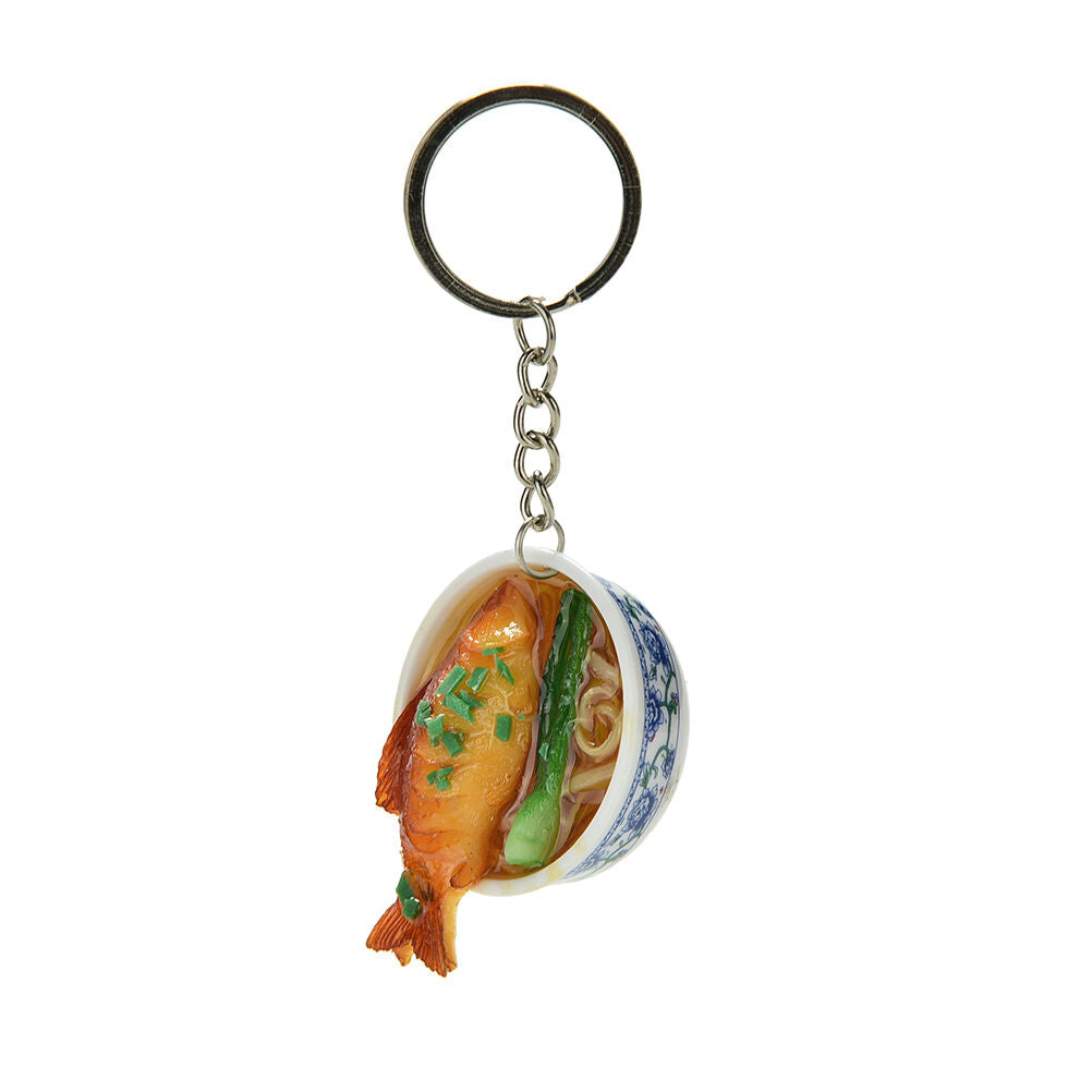 Simulation Food Key Chains Chinese Food Bowl Keyring Creative Bag Chai.l8