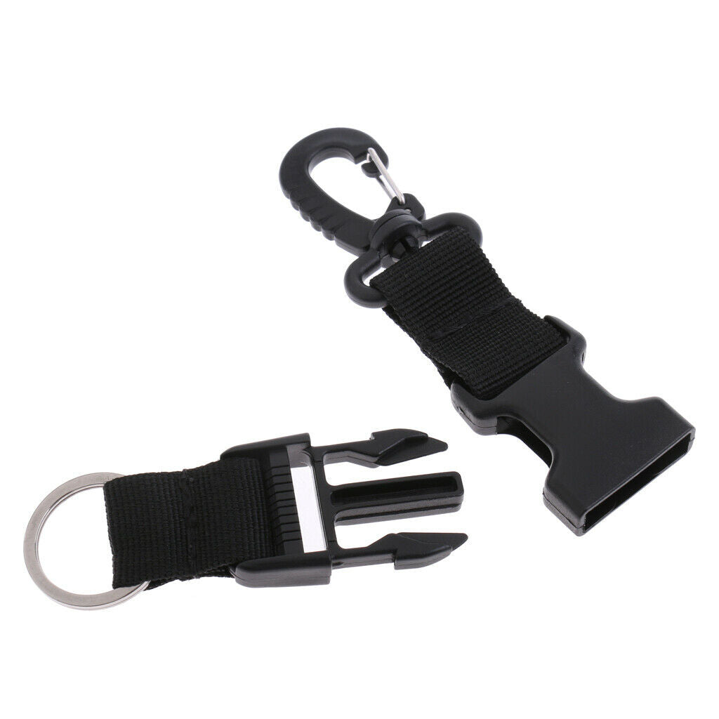 4X Scuba Diving Lanyard Spearfishing Strap BCD Flashlight Holder Accessories