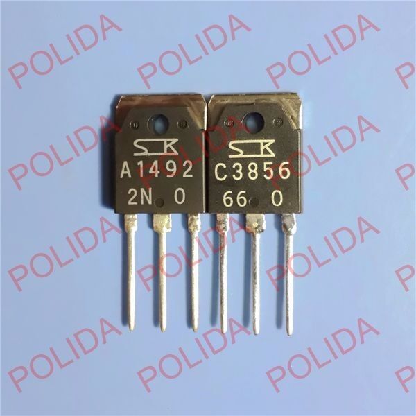 1PAIR or 2PCS SANKEN TO-3P 2SA1492-O/2SC3856-O 2SA1492/2SC3856 A1492-O/C3856-O