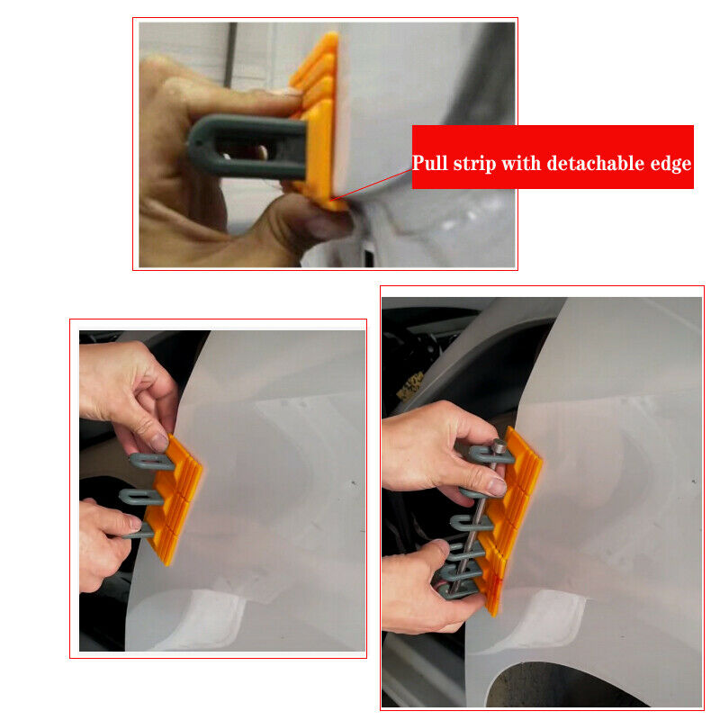 Car Auto Body Sheet Metal Dent Repair Tools Push Hail Puller Tie Rod Gasket Kits