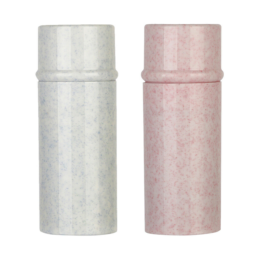 Marble Texture Stretch Powder Concealer Blush Blending Brush Pink+Blue