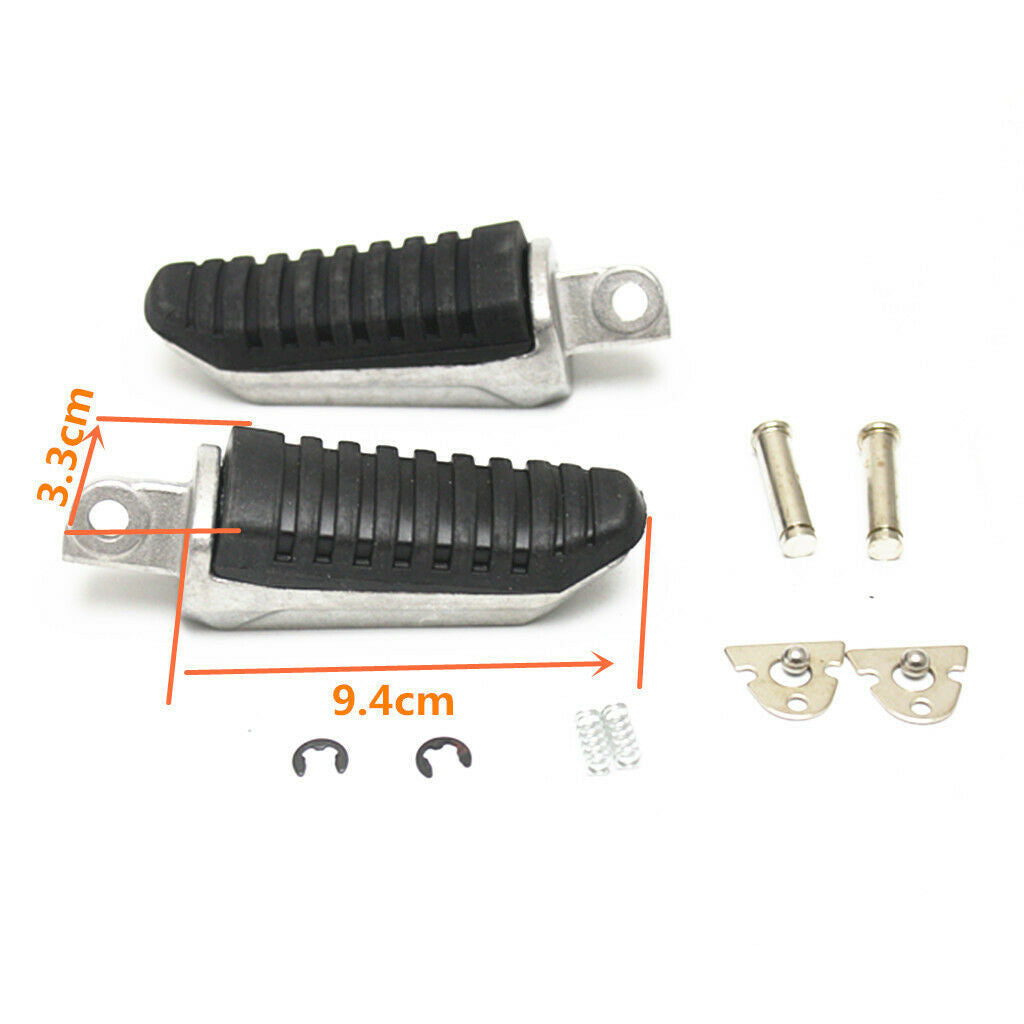 Pair of Front Footpegs Footpegs for Hayabusa Gsx1300r 08-11 Gsx650 Gsx1400