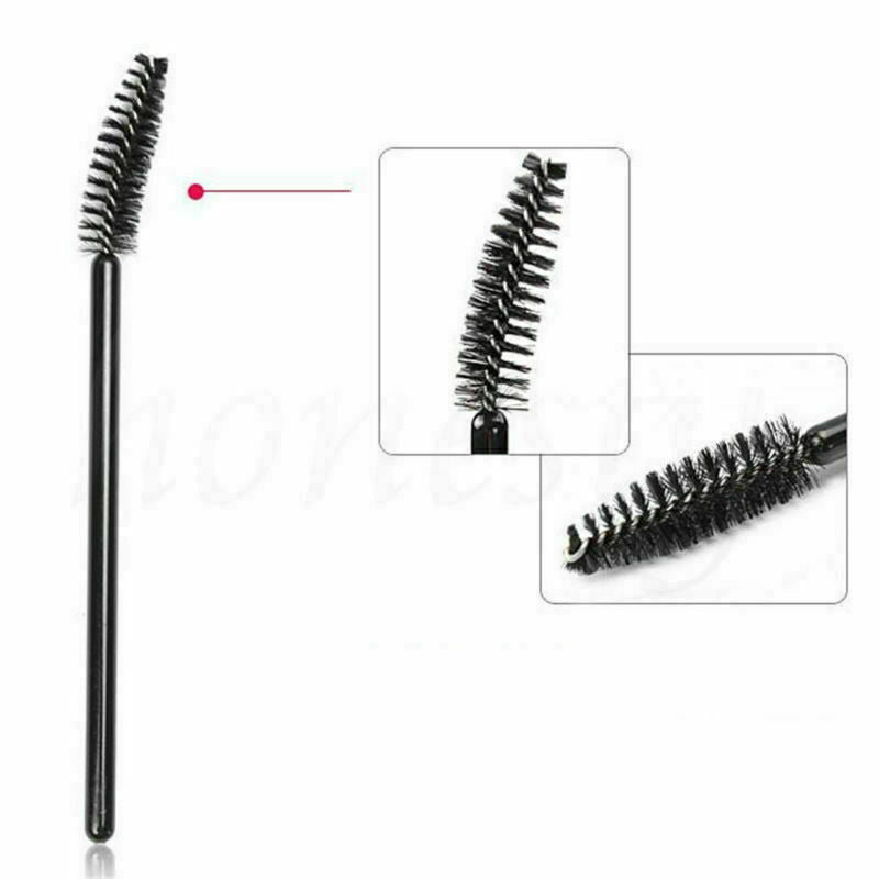 50pcs Disposable Mascara Wands Eyelash Brush Applicator Extension Makeup Tool