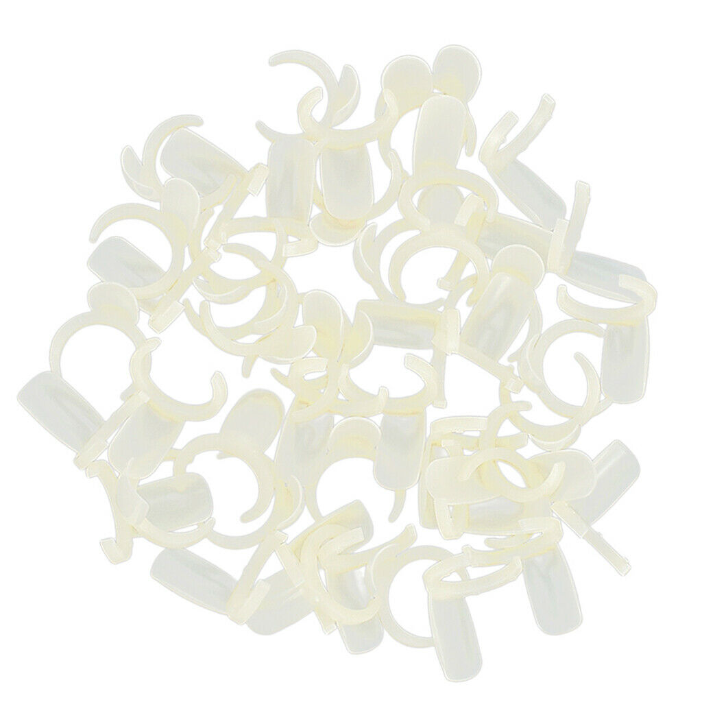 100Pcs Nail Art Color Pops Display Card Ring Polish UV Gel Tip Showing Tool