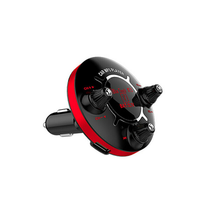 MP3 Player with bluetooth Car Handsfree FM Transmitter Wireless Adapter 12-24V