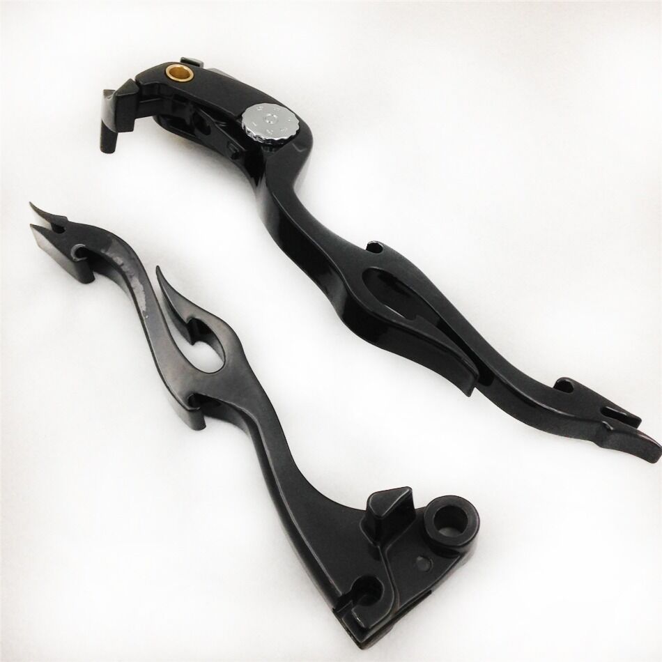 For Kawasaki NINJA ZX6R ZX10R Z750R Z1000 1000 Tourer Brake Clutch Flame Lever