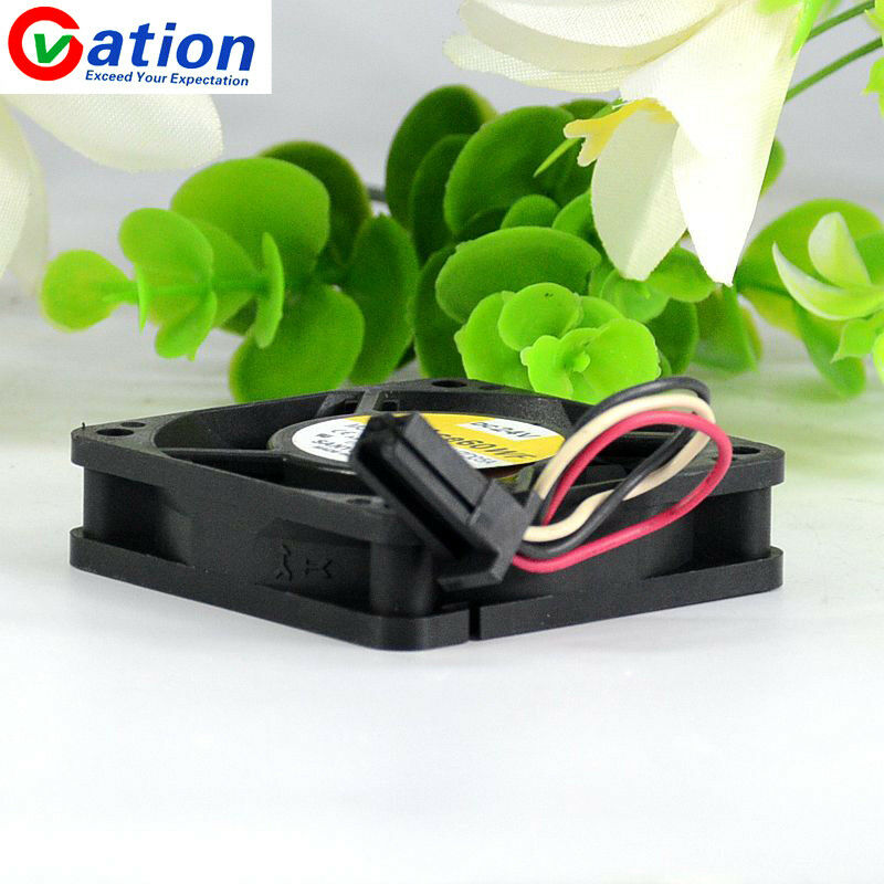 For 1pc Sanyo 9WF0624H7D05A fan 24V 0.11A 60*60*15MM 3pin