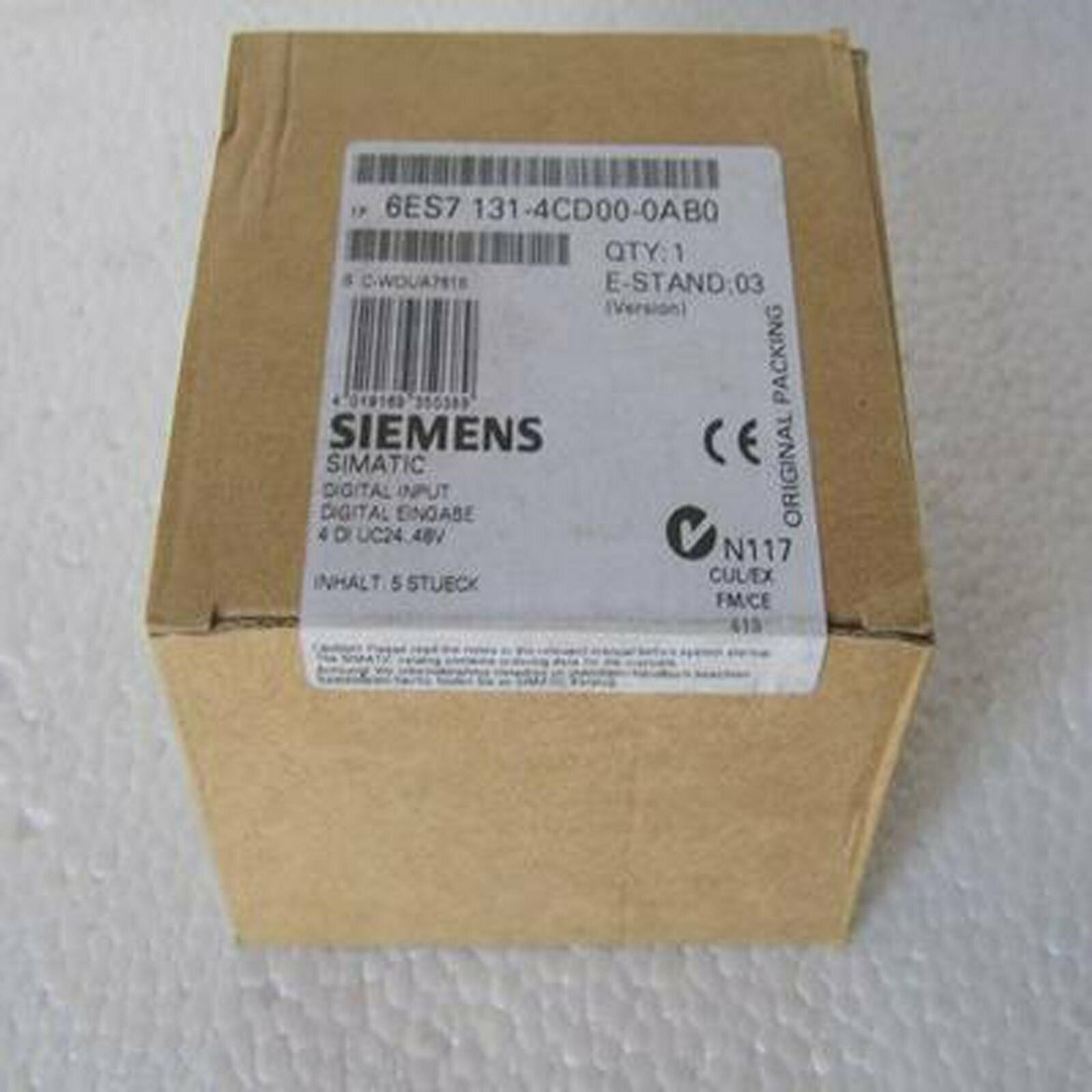 1PC NEW Siemens 6ES7131-4CD00-0AB0 PCL module IN BOX one year warranty