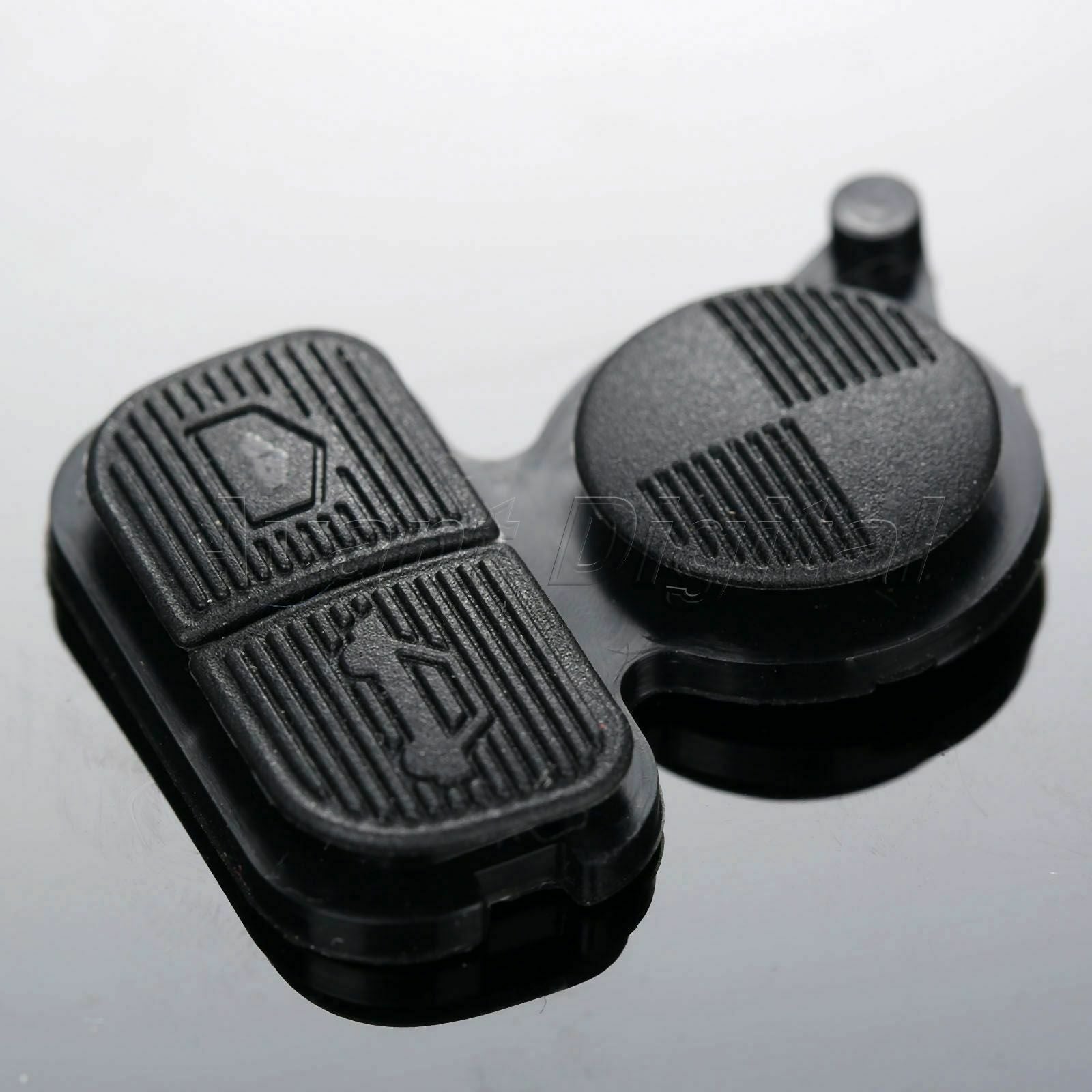3 BTN Replacement Remote Key Fob Shell Case Cover for E38 E39 E36 Z3 Black