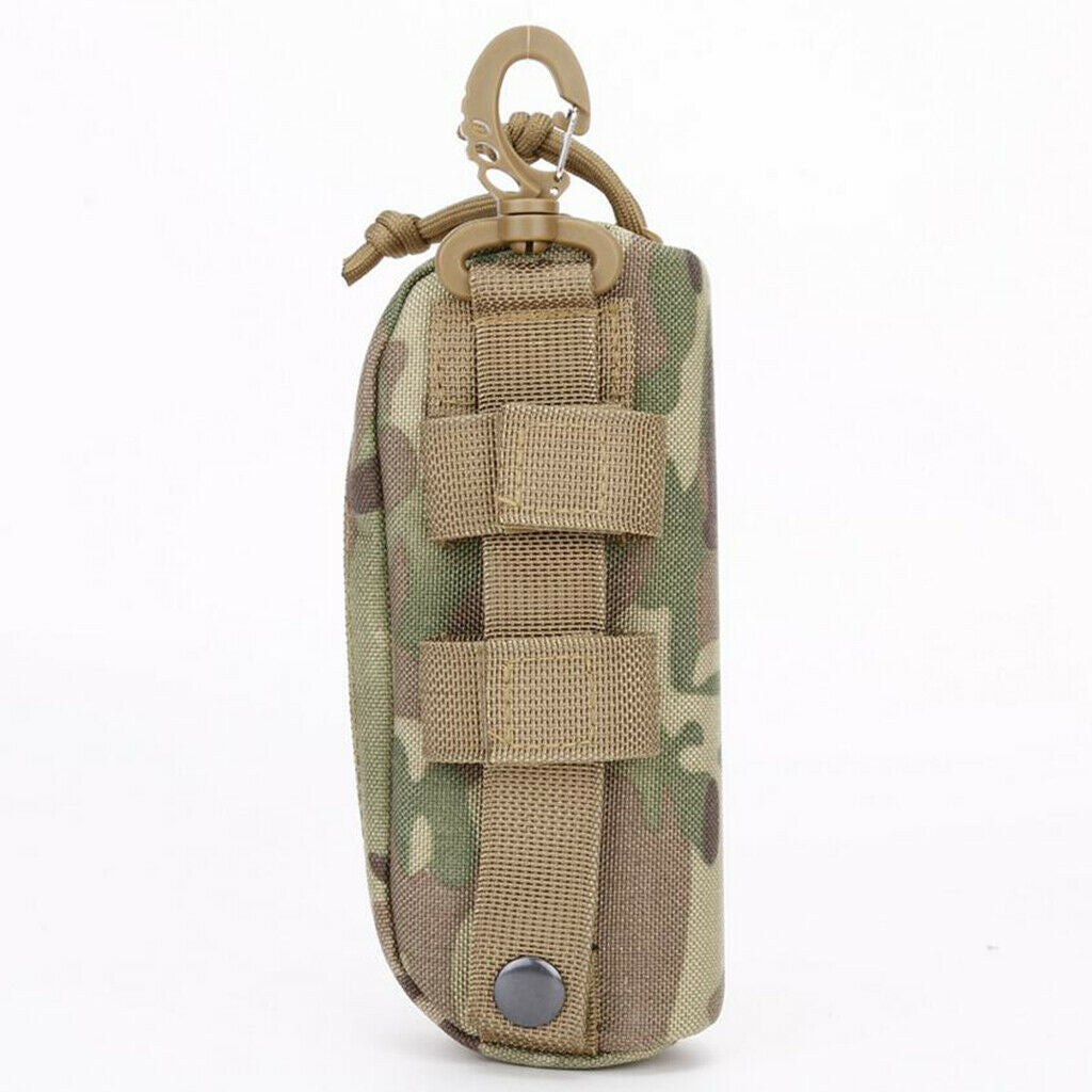 Sunglasses Storage   Accessory with D-rings Glasses Travel Carrier Camo
