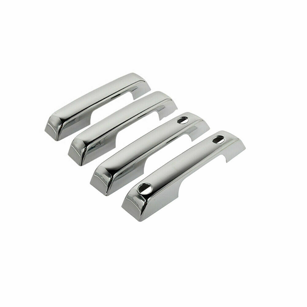 For Ford F150 F-150 2021-2022 ABS Chrome Outer Door Handle Bowl Cover Trim 8PCS