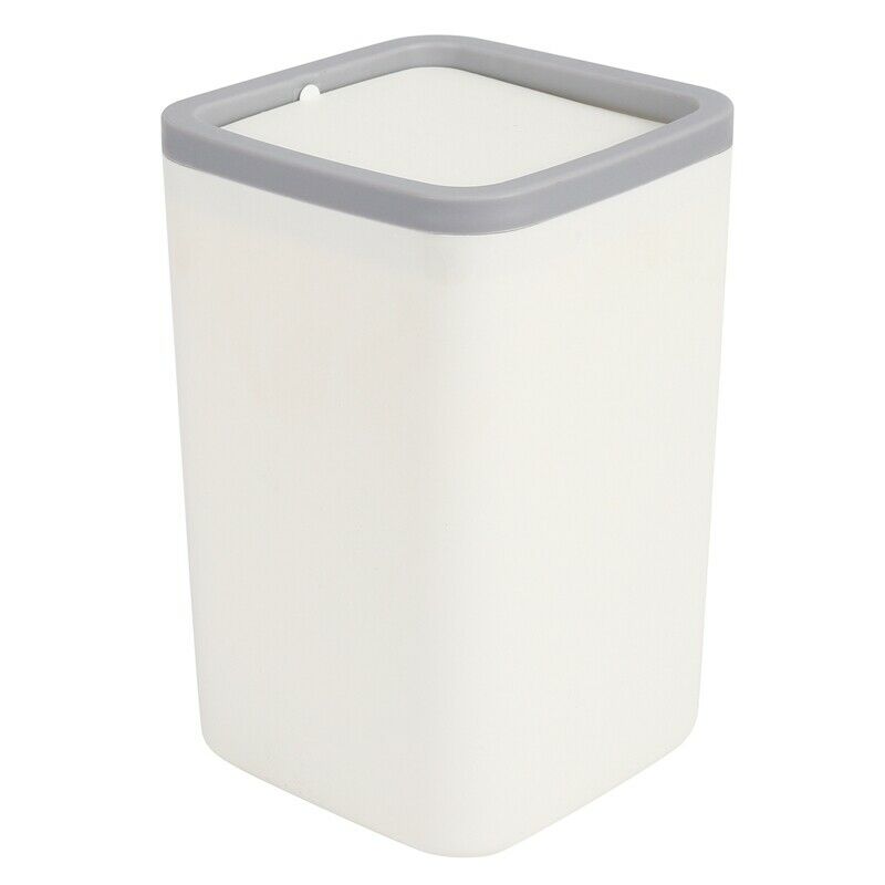 Waste Bin Small Trash Can Mini Desktop Ashcan Tabletop Trashbox For Desk Car TP2