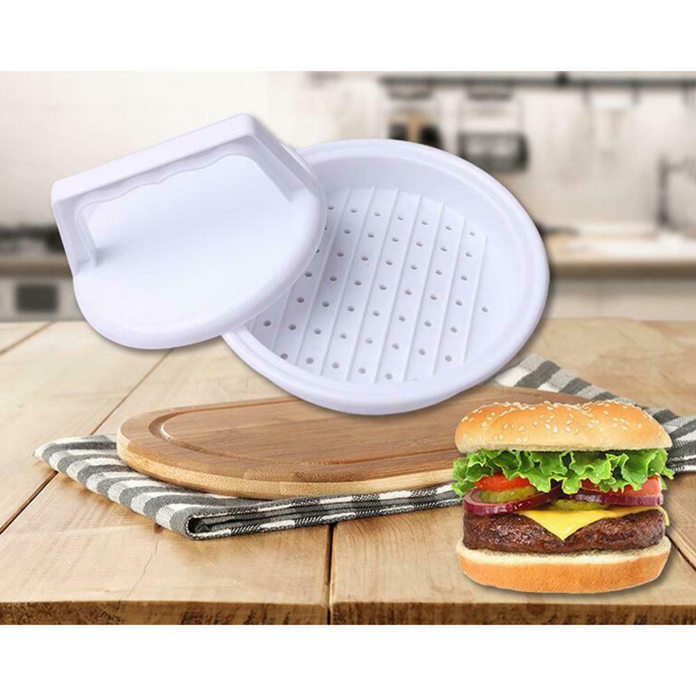 Multi-function Hamburger Mold Patty Pie Meat Presses Maker Mould DIY Grill @