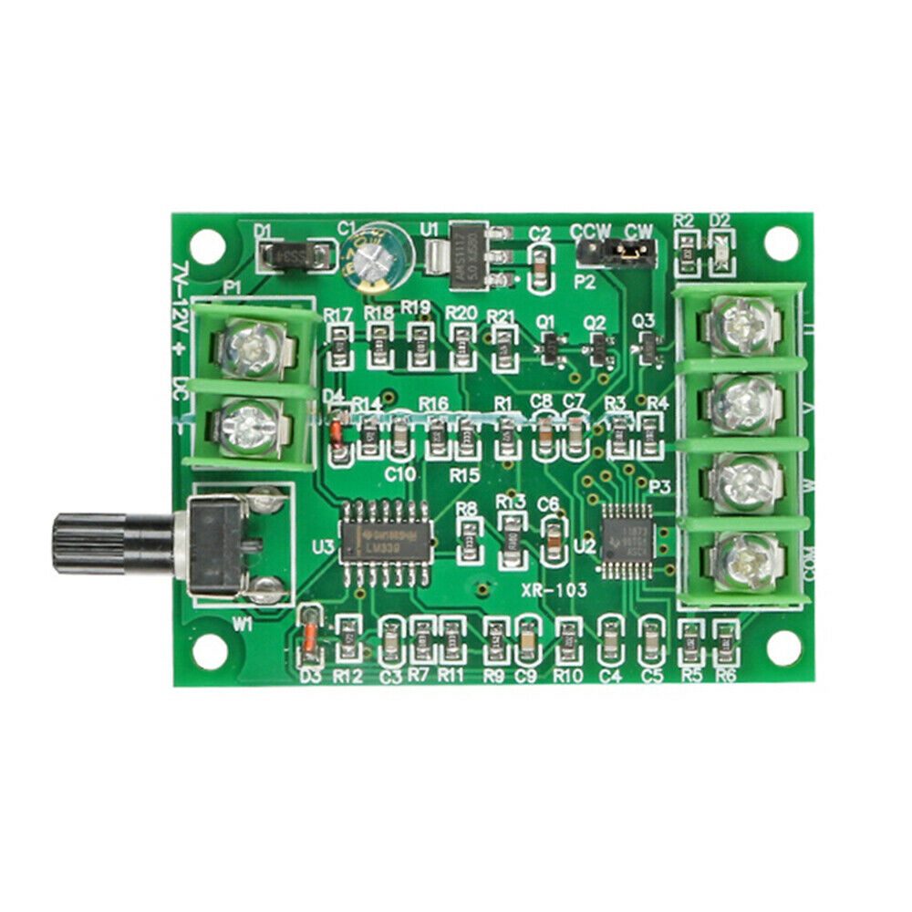 7V 12V Brushless DC Motor Driver Controller Board For Hard Drive Motor 3/4 Wire