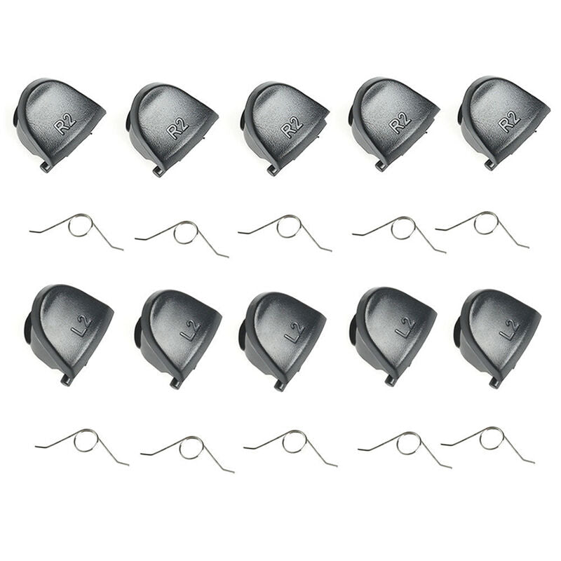 5 Pairs L2 R2 Trigger Replacement Parts Buttons PlayStation 4 PS4 Control DD