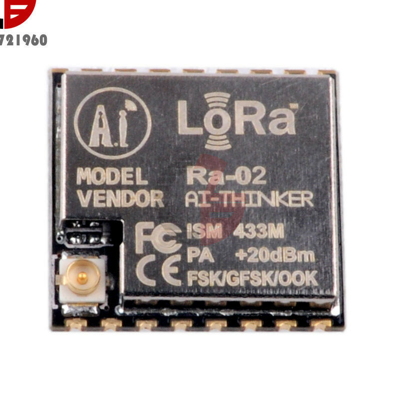Lora Ra-02 Wireless Transceiver Module 433M SX1278 IPEX Socket Smart Home Alarm