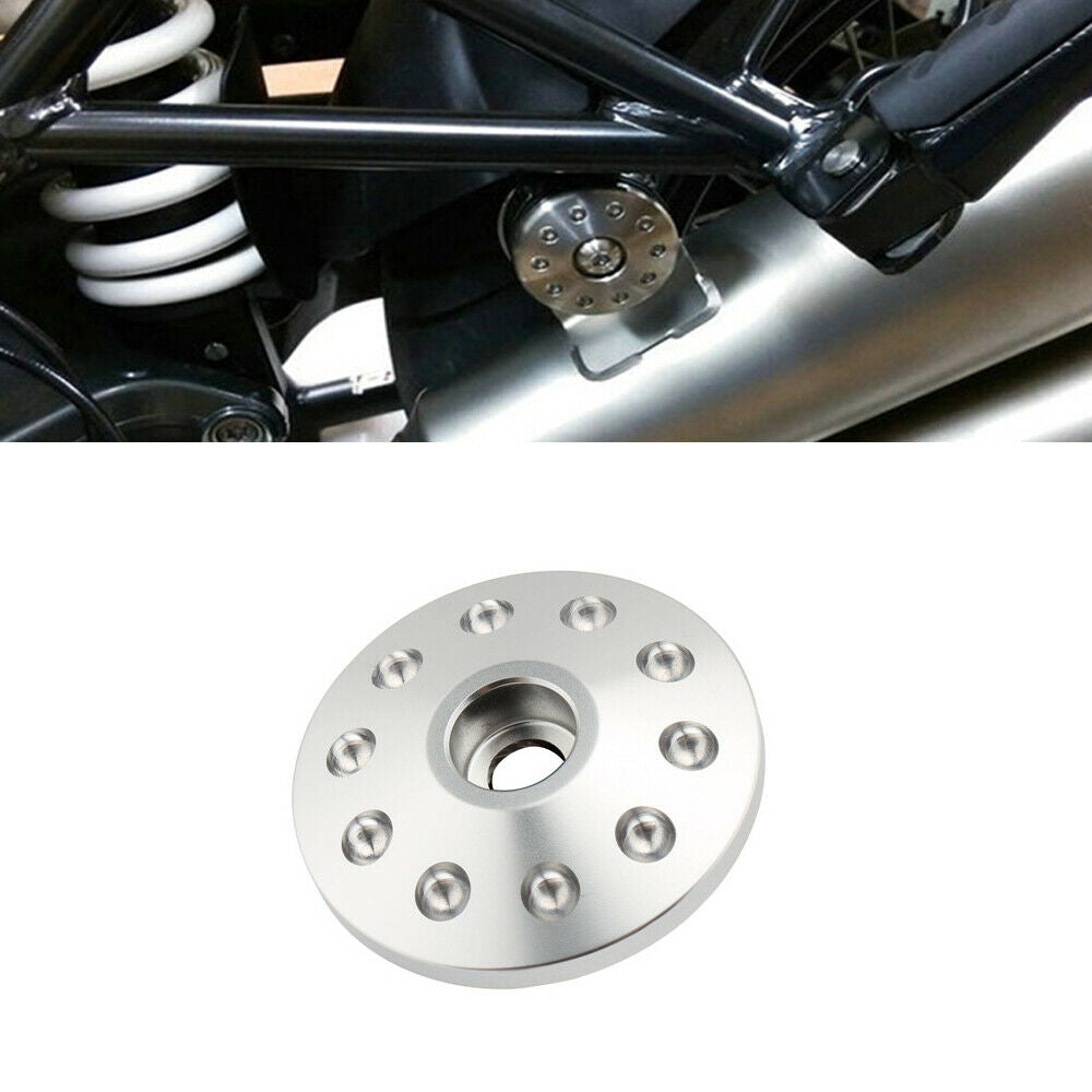 For BMW R NINE T Screw Cover Exhaust Bracket Decorative Trim CNC Aluminum Alloy